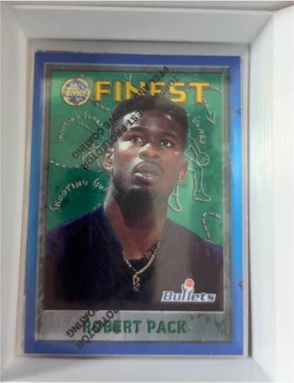 1995-96 Topps Finest #180 Robert Pack — front