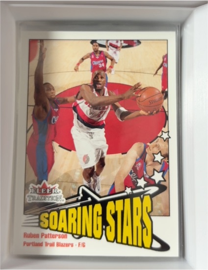 2002-03 Fleer Tradition #244 Ruben Patterson Soaring Stars — front