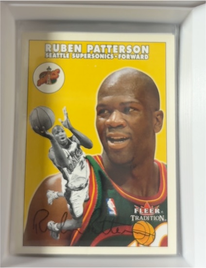 2000 Fleer Tradition #23 Ruben Patterson — front