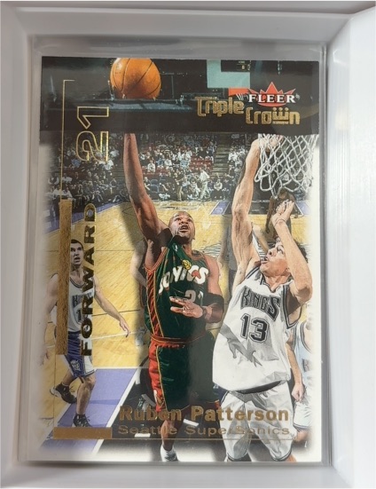 2000-01 Fleer Triple Crown #155 Ruben Patterson — front