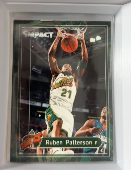 1999-00 SkyBox Impact #52 Ruben Patterson — front