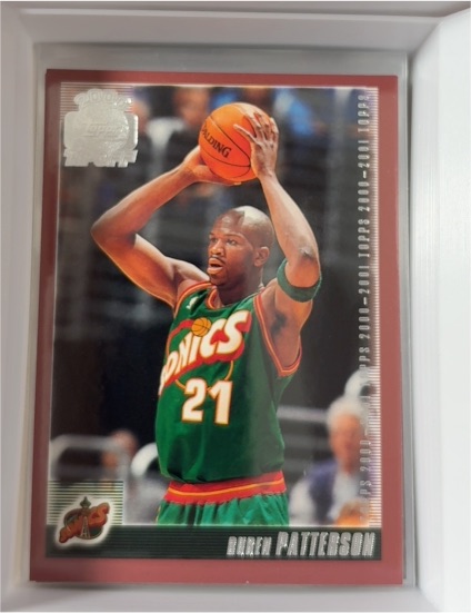 2000-01 Topps #67 Ruben Patterson — front