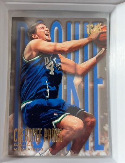 1995-96 Fleer Ultra #282 Cherokee Parks — front