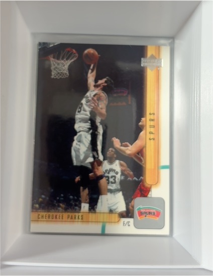 2001-02 Upper Deck #378 Cherokee Parks — front