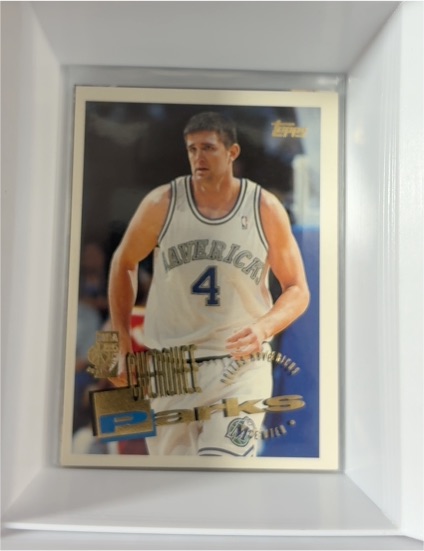 1995-96 Topps #182 Cherokee Parks — front