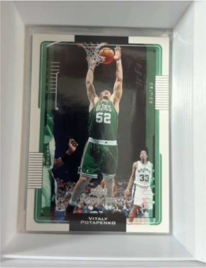 2000-01 Upper Deck MVP #12 Vitaly Potapenko — front
