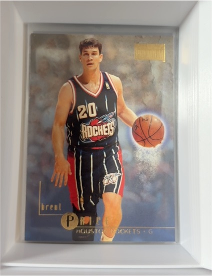 1996-97 SkyBox Premium #157 Brent Price Houston Rockets — front