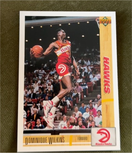 1991-92 Upper Deck #255 Dominique Wilkins — front