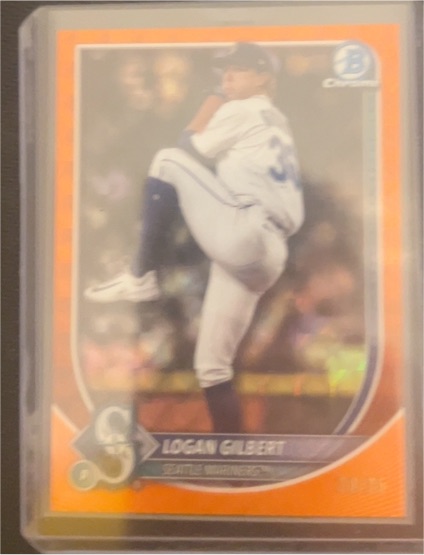 2025 Bowman Chrome #9 Logan Gilbert — front