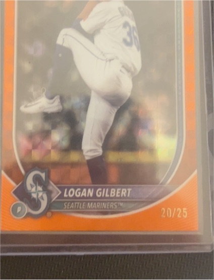 2025 Bowman Chrome #9 Logan Gilbert — front