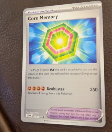 2026 Pokémon Perfect Order #070 Core Memory — front