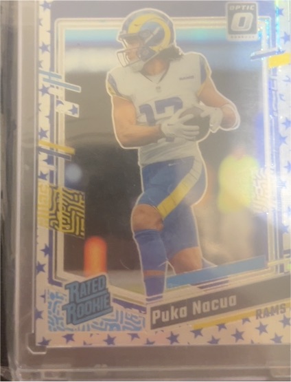 2023 Panini Donruss Optic #238 Puka Nacua — front