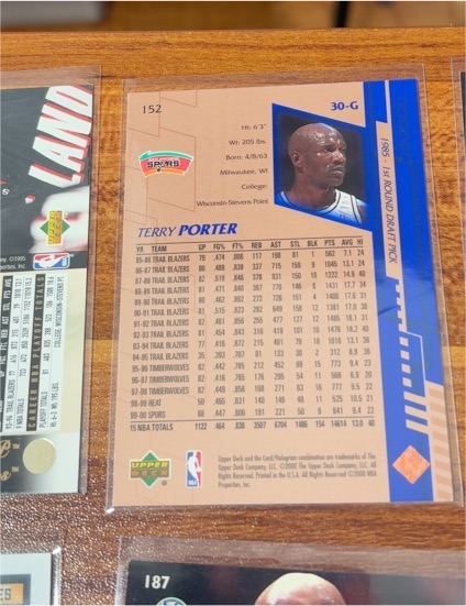 1991-92 Upper Deck #201 Terry Porter — front