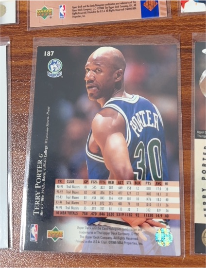 1994-95 Upper Deck #187 Terry Porter — front