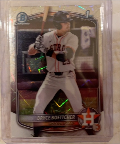 2025 Bowman Chrome #BCP-243 Bryce Boettcher — front