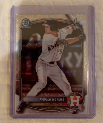 2025 Bowman Draft Chrome #BDC-2 Xavier Neyens — front