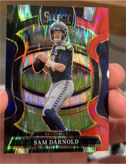 2025 Panini Select #13 Sam Darnold — front
