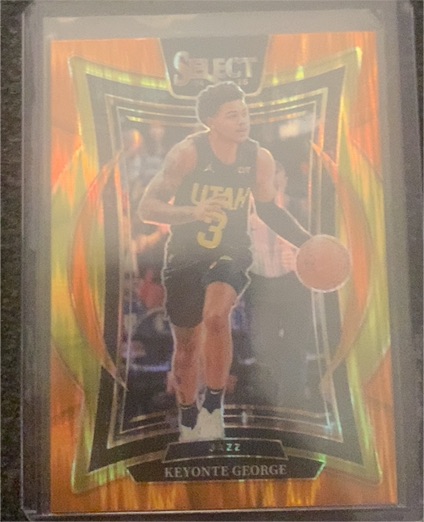 2024-25 Panini Select #49 Keyonte George — front