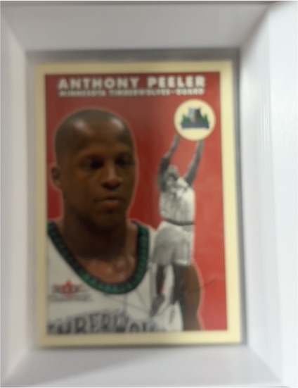 2000-01 Fleer Tradition #26 Anthony Peeler — front