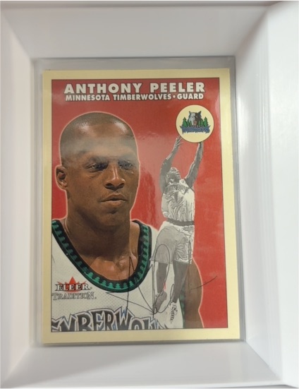 2000-01 Fleer Tradition #26 Anthony Peeler — front