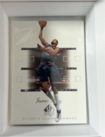 2001-02 SP Authentic #22 James Posey — front