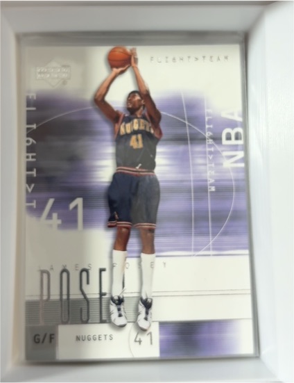 2001-02 Upper Deck Flight Team #16 James Posey — front