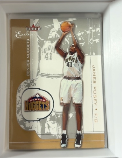 2001-02 Fleer Exclusive #79 James Posey — front