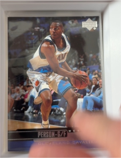 1999-00 Upper Deck #22 Wesley Person — front