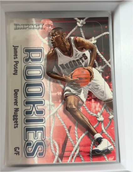 1999-00 SkyBox Impact #5 James Posey — front