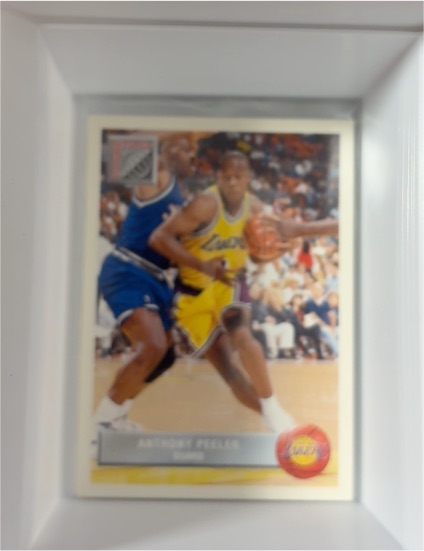 1992-93 Upper Deck McDonald's Basketball #LA6 Anthony Peeler — front