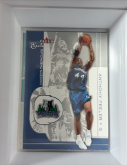 2001-02 Fleer Exclusive #89 Anthony Peeler — front