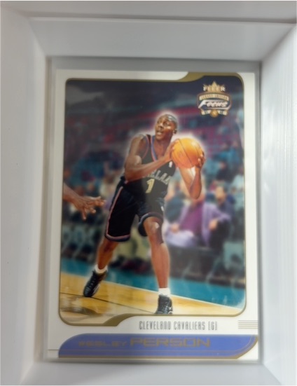 2001-02 Fleer Focus Jersey Edition #46 Wesley Person — front