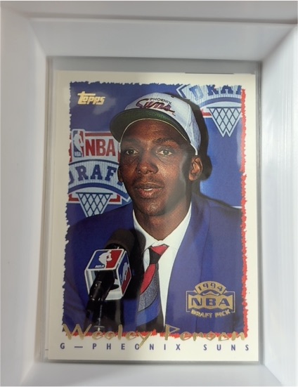 1994-95 Topps #66 Wesley Person Rookie RC Phoenix Suns — front