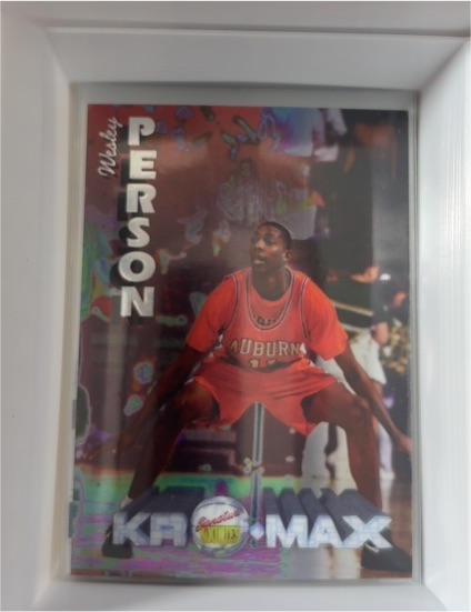 1995 Signature Rookies Kromax #17 Wesley Person — front