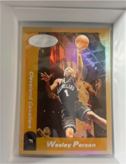 2000-01 NBA Hoops Hot Prospects #2 Wesley Person — front