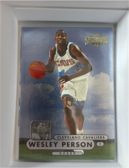 1997-98 Skybox Metal Universe Championship #50 Wesley Person — front