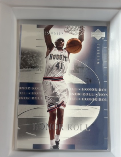 2001-02 Upper Deck Honor Roll #22 James Posey — front