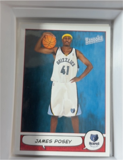 2004-05 Topps Bazooka #125 James Posey — front