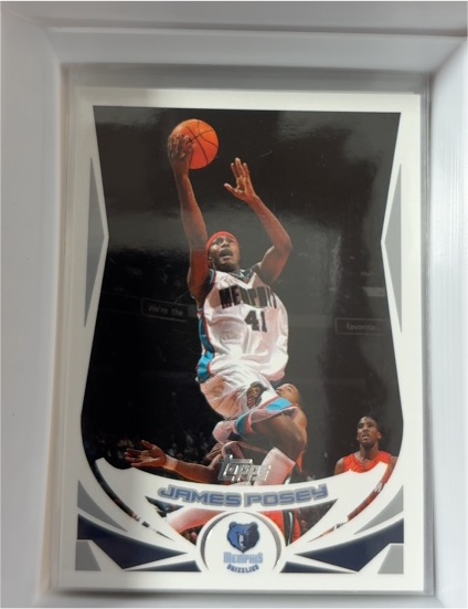 2004-05 Topps #169 James Posey Memphis Grizzlies — front