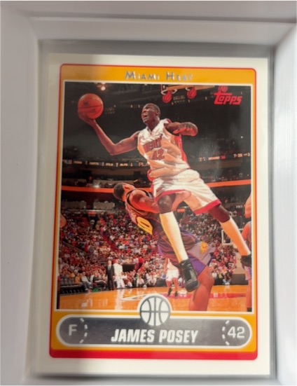 2006-07 Topps #125 James Posey — front