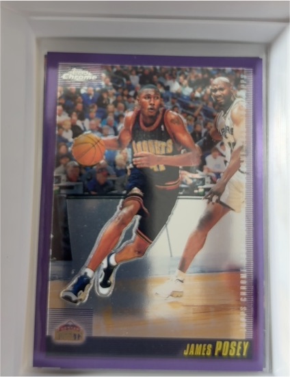 2000-01 Topps Chrome #44 James Posey — front