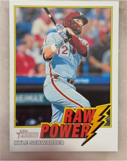 2026 Topps Heritage #RP-KS Kyle Schwarber — front