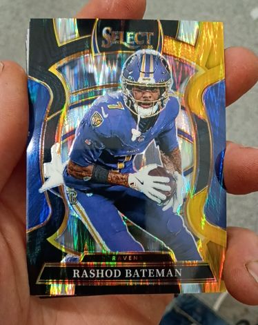 2025 Panini Select #62 Rashod Bateman — front