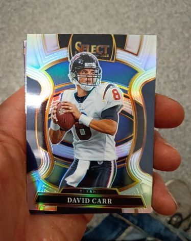 2025 Panini Select #50 David Carr — front
