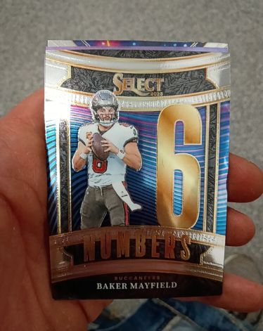 2025 Panini Select #21 Baker Mayfield — front