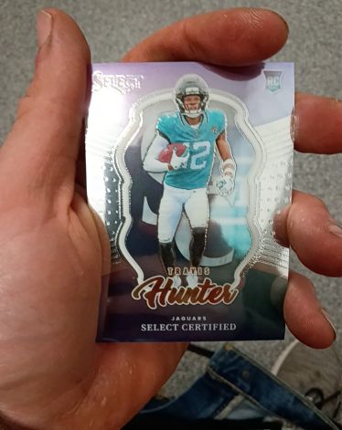 2025 Panini Select #1 Travis Hunter Select Certified — front