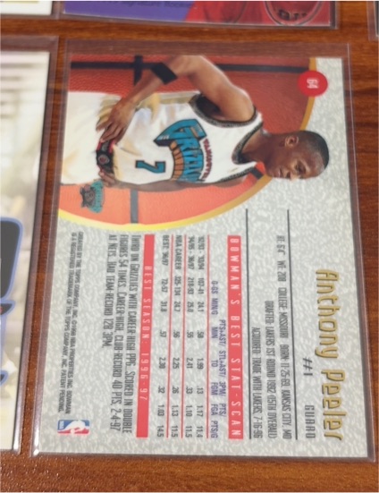 1996-97 Stadium Club Members Only #148 Anthony Peeler — front