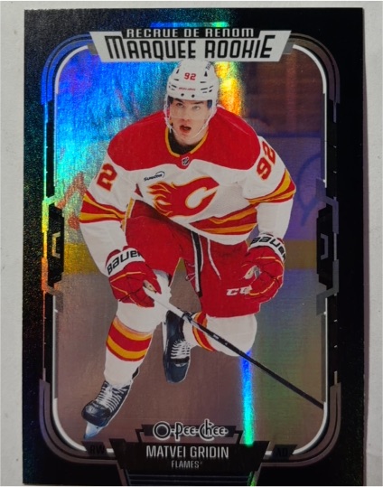 2025-26 O-Pee-Chee #582 Matvei Gridin — front