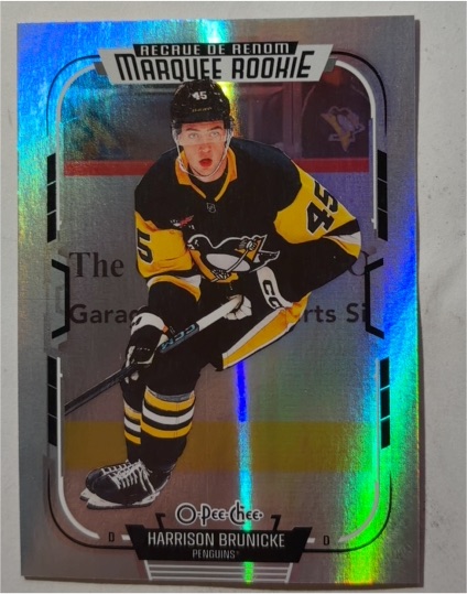2025-26 O-Pee-Chee #595 Harrison Brunicke Marquee Rookie — front