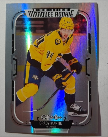 2025-26 O-Pee-Chee Marquee Rookie #589 Brady Martin — front